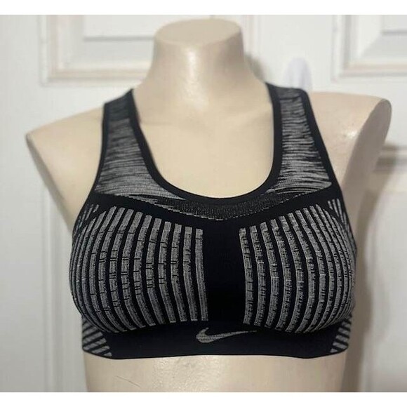 Nike FE/NOM Flyknit Women's XS High-Support Non-Padded Sports Bra AJ4047-014 - Picture 1 of 9